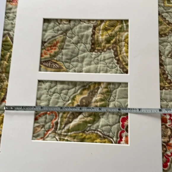 5 new/unused white picture frame mats. Sizes shown in pics. - Picture 7 of 8